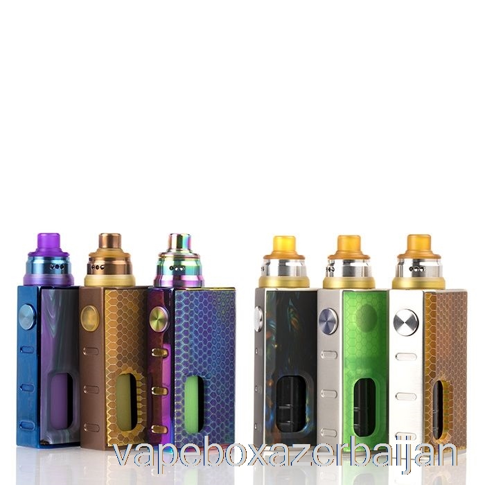 Vape Baku Wismec Luxotic BF 100W Starter Kit Black Honeycomb Resin